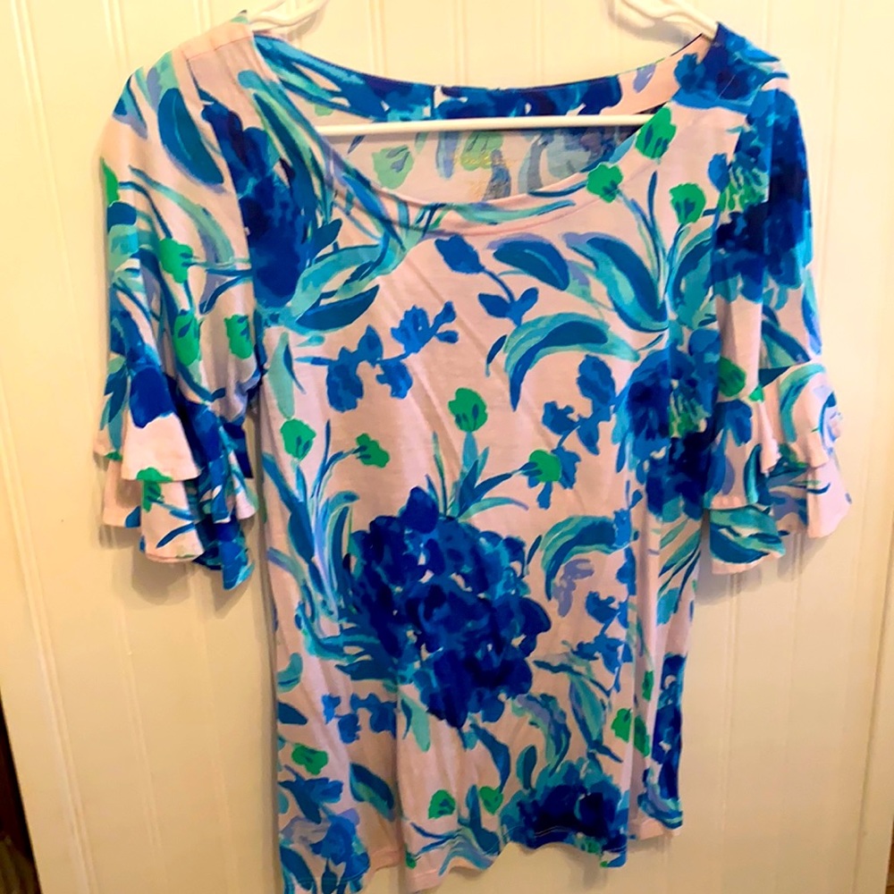 EUC Lilly Pulitzer Lula top